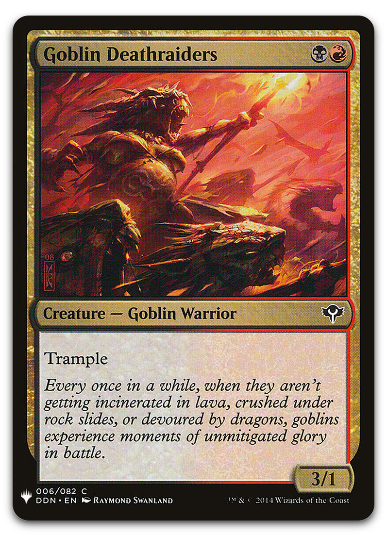 Goblin Deathraiders (The List Reprints)