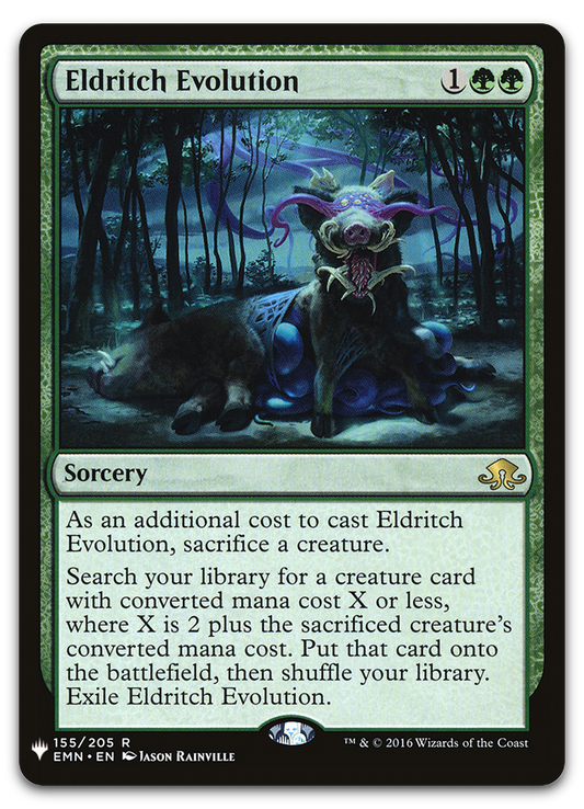 Eldritch Evolution (The List Reprints)