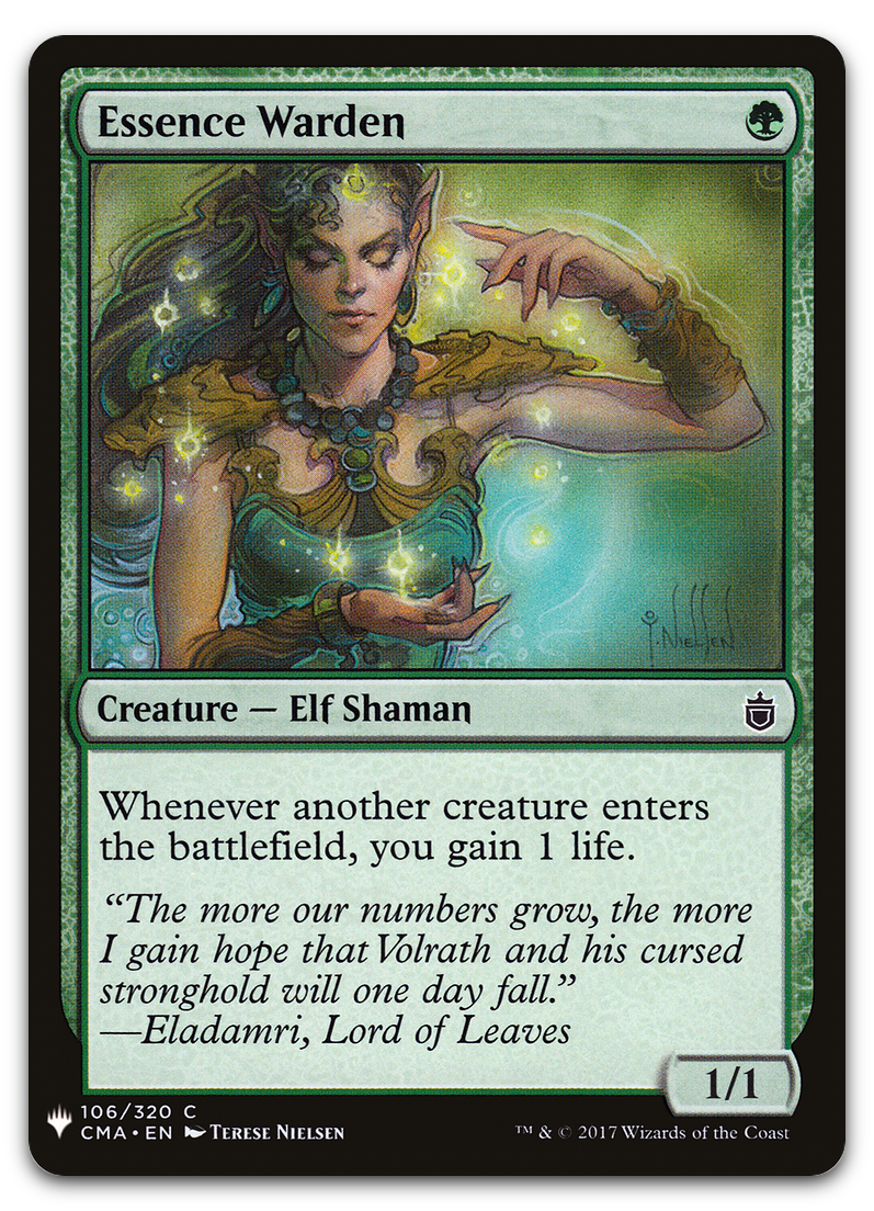 Essence Warden (The List Reprints)