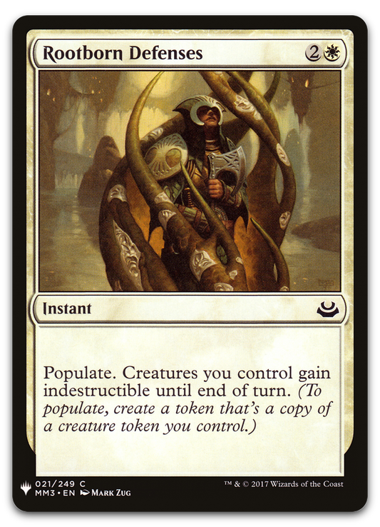 Rootborn Defenses (The List Reprints)