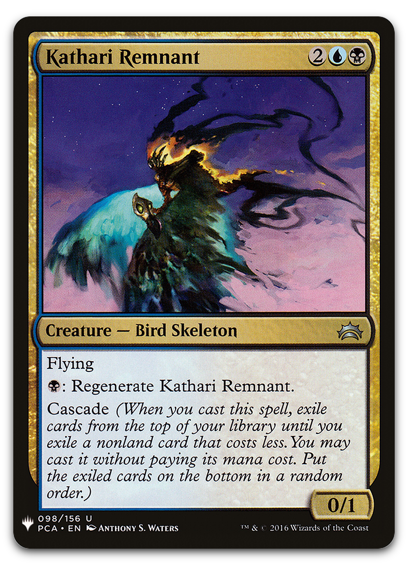 Kathari Remnant (The List Reprints)