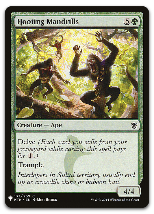 Hooting Mandrills (The List Reprints)