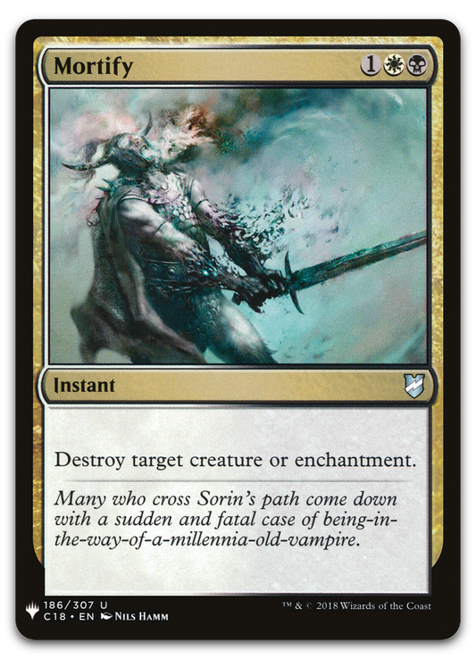 Mortify (C18) (The List Reprints)