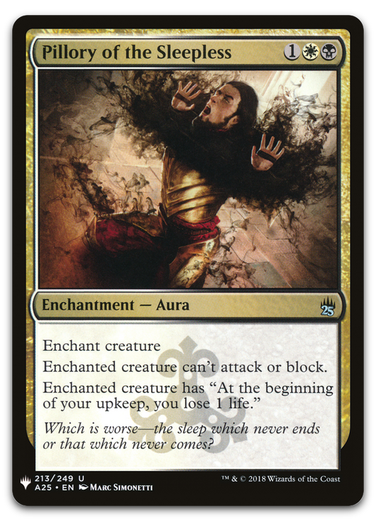 Pillory of the Sleepless (The List Reprints)