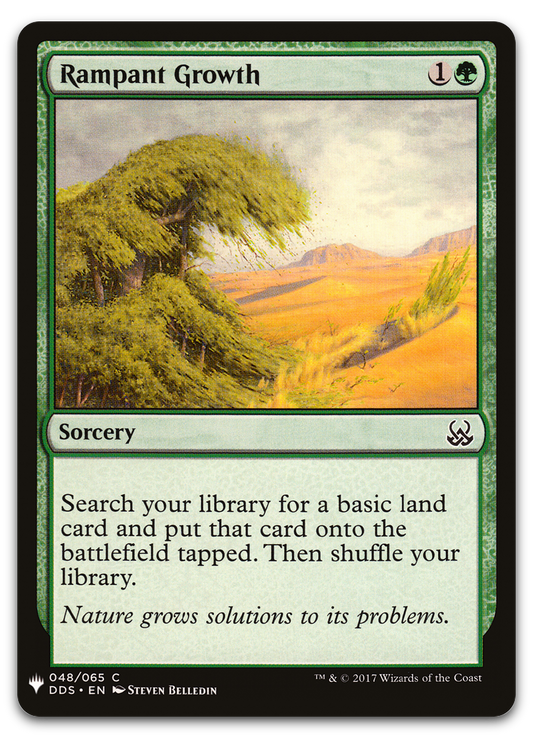 Rampant Growth (The List Reprints)