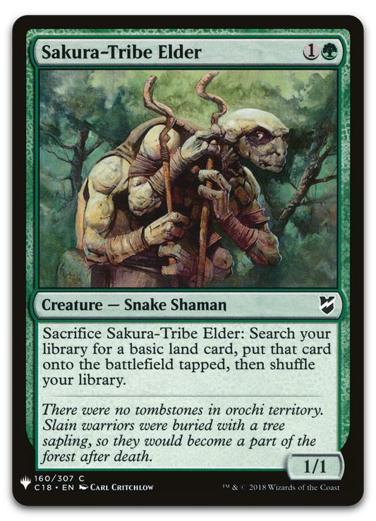 Sakura-Tribe Elder (The List Reprints)