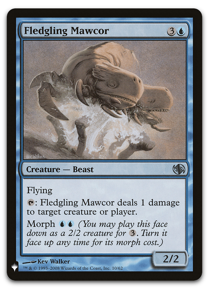 Fledgling Mawcor (The List Reprints)