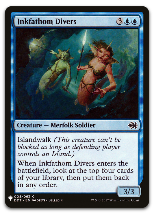 Inkfathom Divers (The List Reprints)