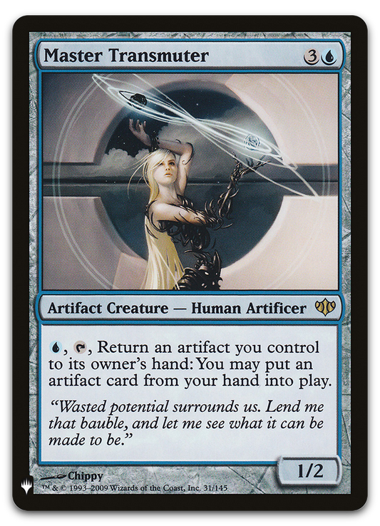 Master Transmuter (The List Reprints)