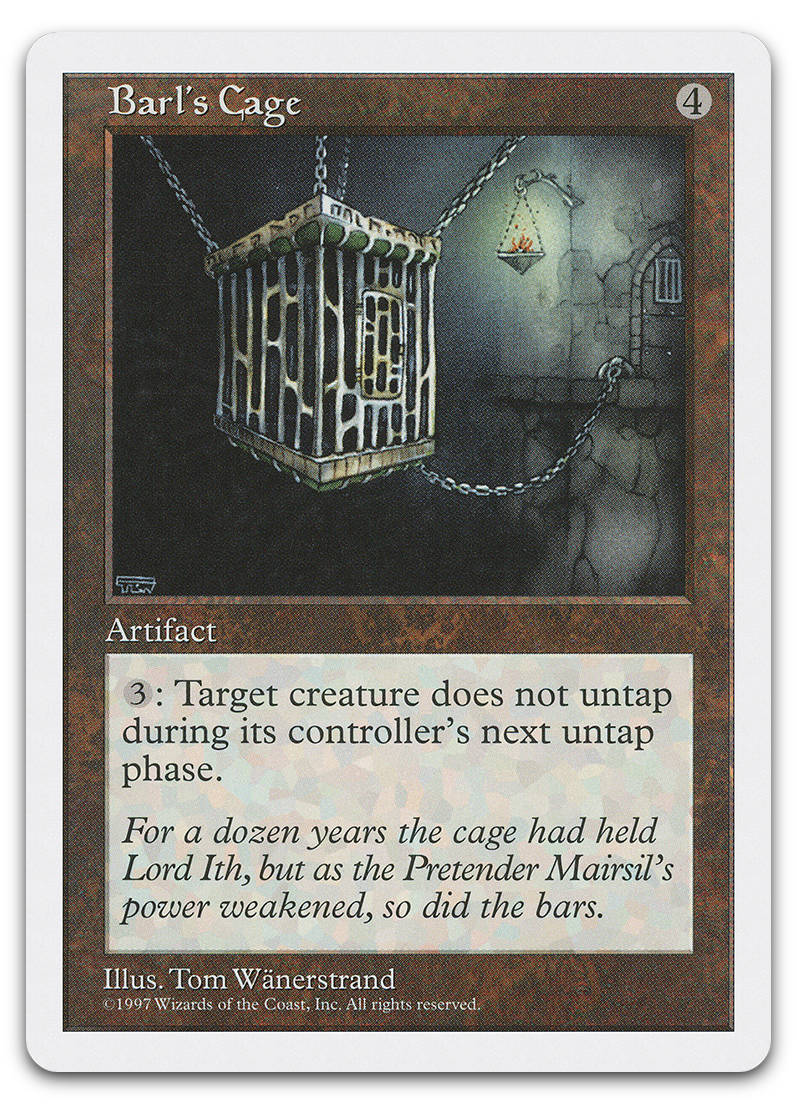 Barl's Cage (Fifth Edition)