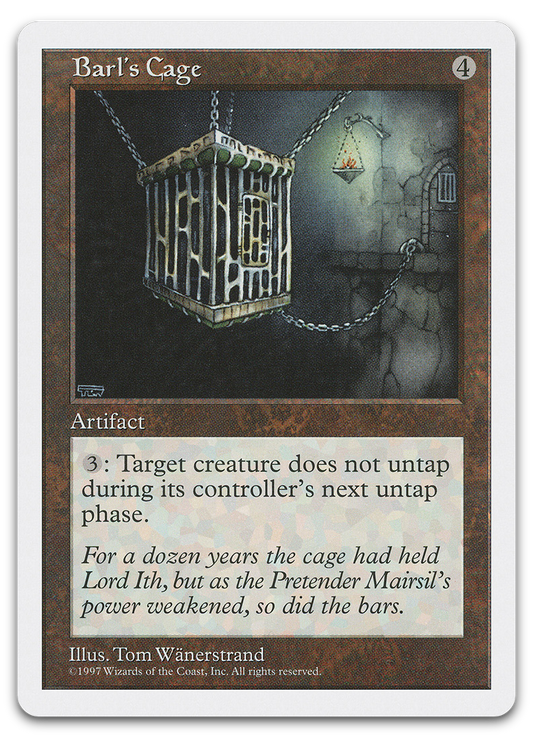 Barl's Cage (Fifth Edition)