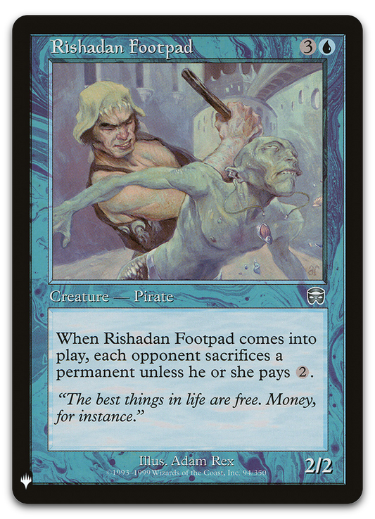 Rishadan Footpad (The List Reprints)