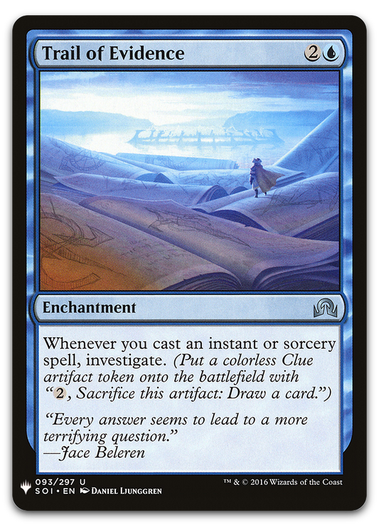 Trail of Evidence (The List Reprints)