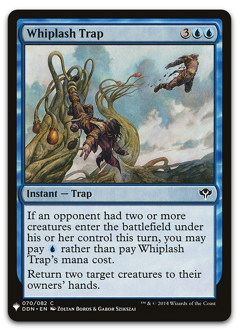 Whiplash Trap (The List Reprints)