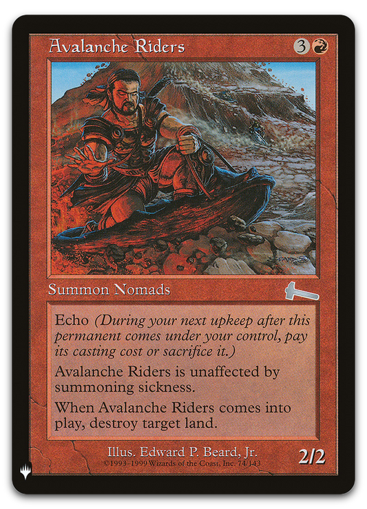 Avalanche Riders (The List Reprints)