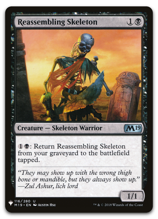 Reassembling Skeleton (The List Reprints)