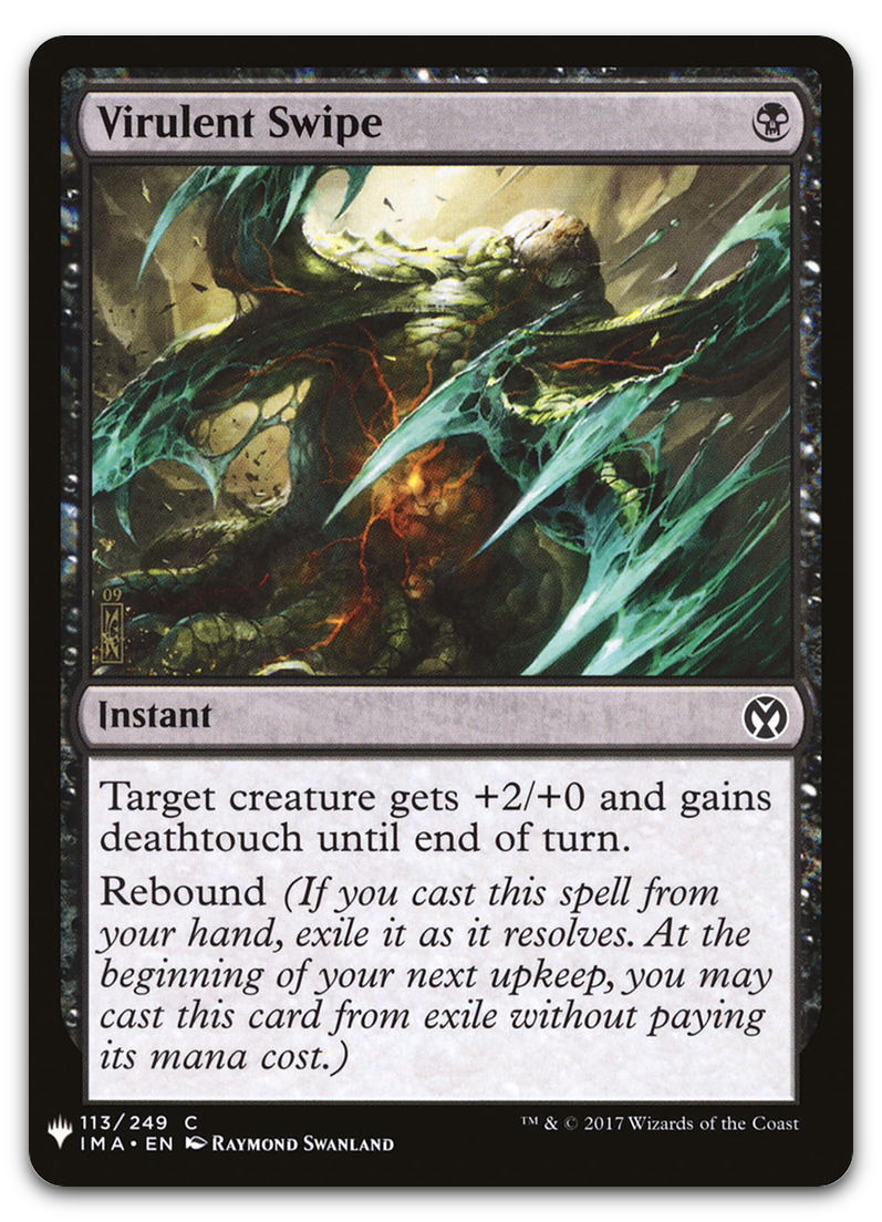 Virulent Swipe (The List Reprints)