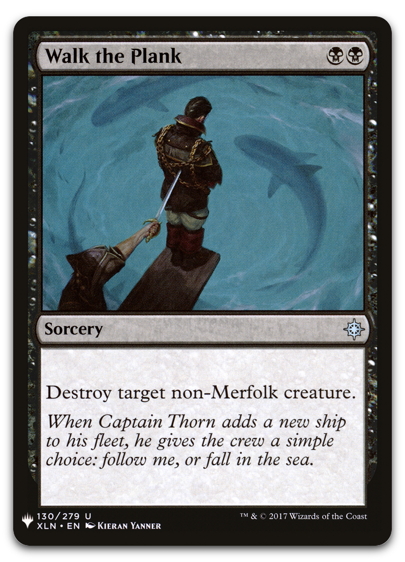 Walk the Plank (The List Reprints)