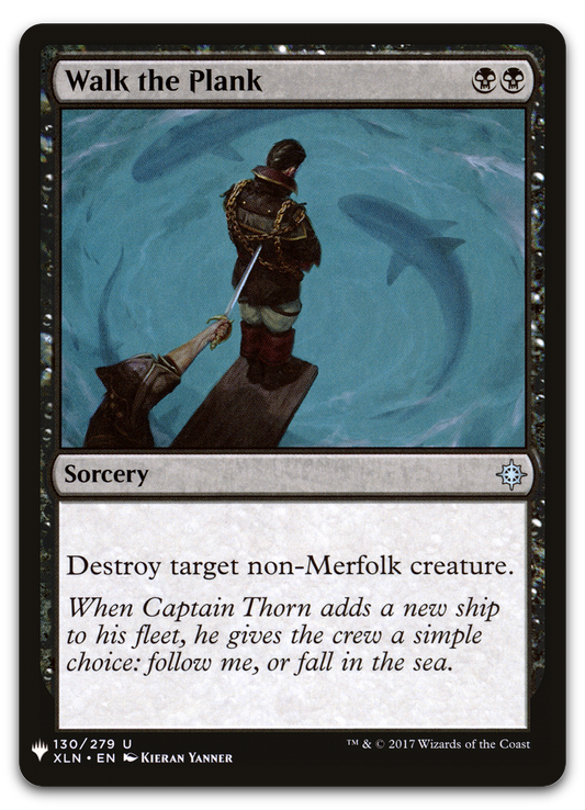 Walk the Plank (The List Reprints)