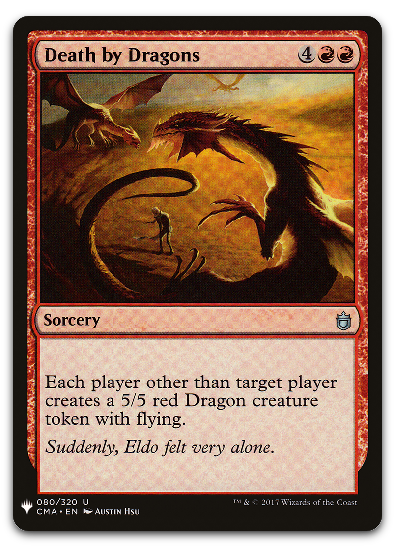 Death by Dragons (The List Reprints)