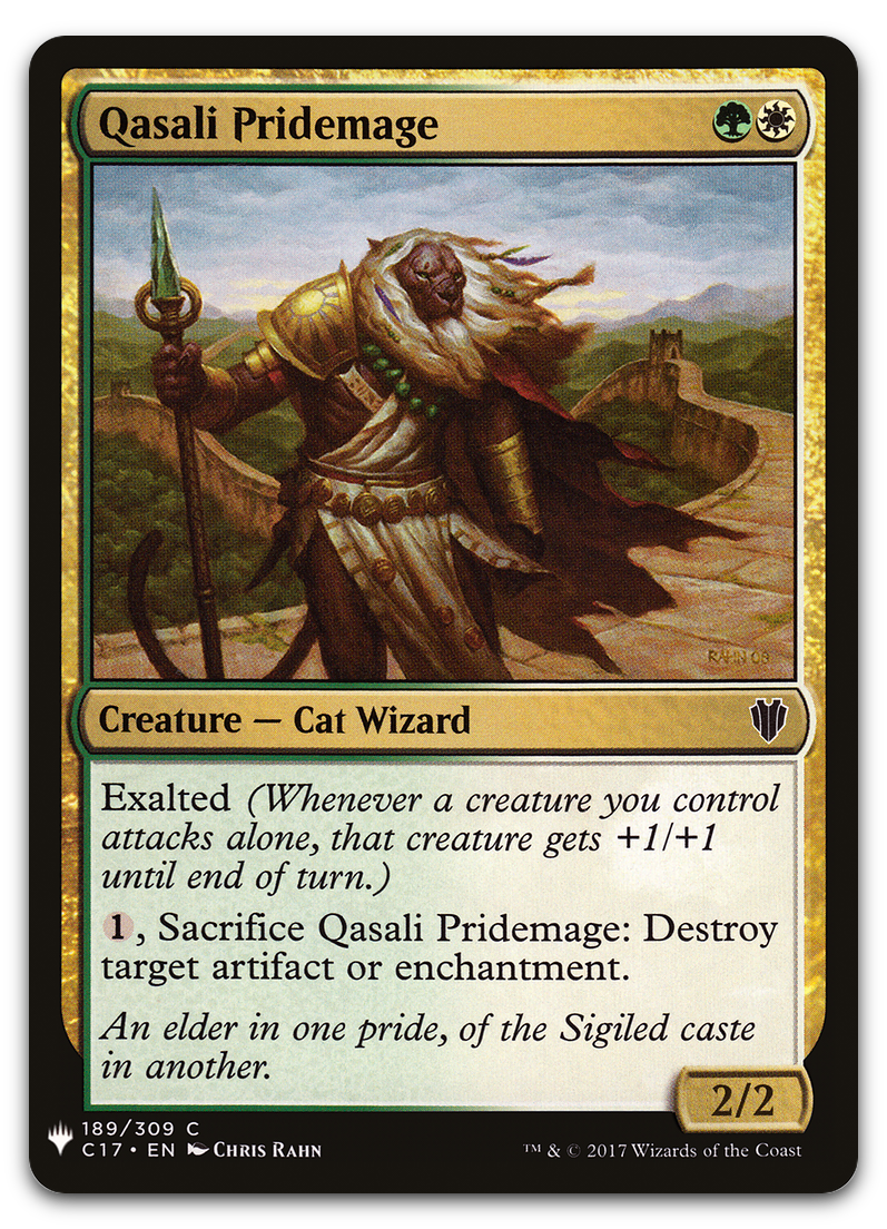 Qasali Pridemage (The List Reprints)