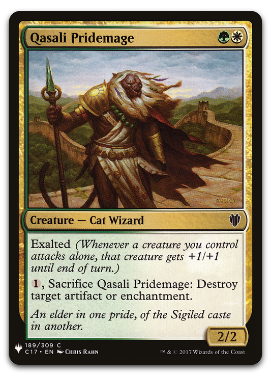 Qasali Pridemage (The List Reprints)