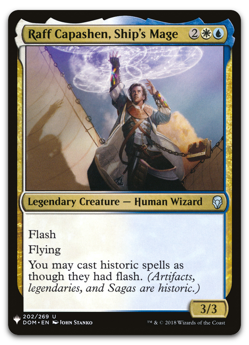 Raff Capashen, Ship's Mage (The List Reprints)