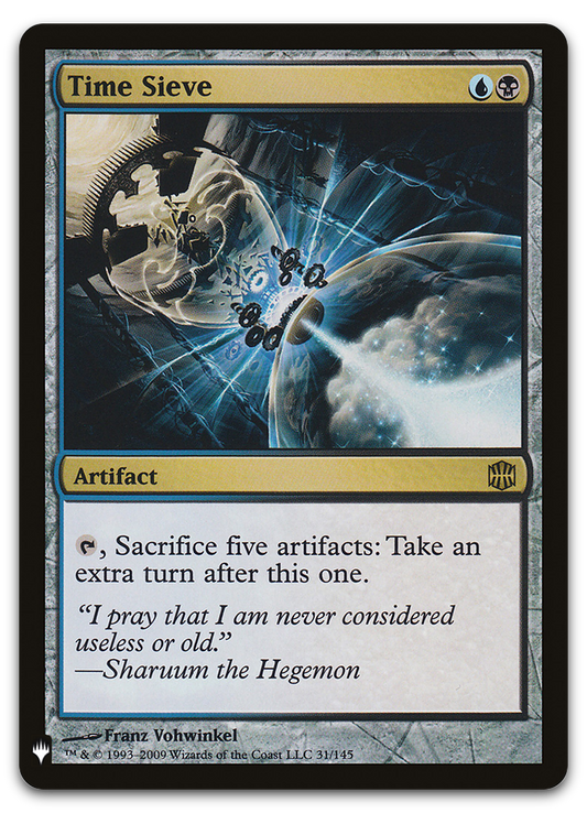 Time Sieve (The List Reprints)