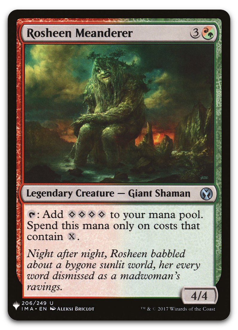 Rosheen Meanderer (The List Reprints)