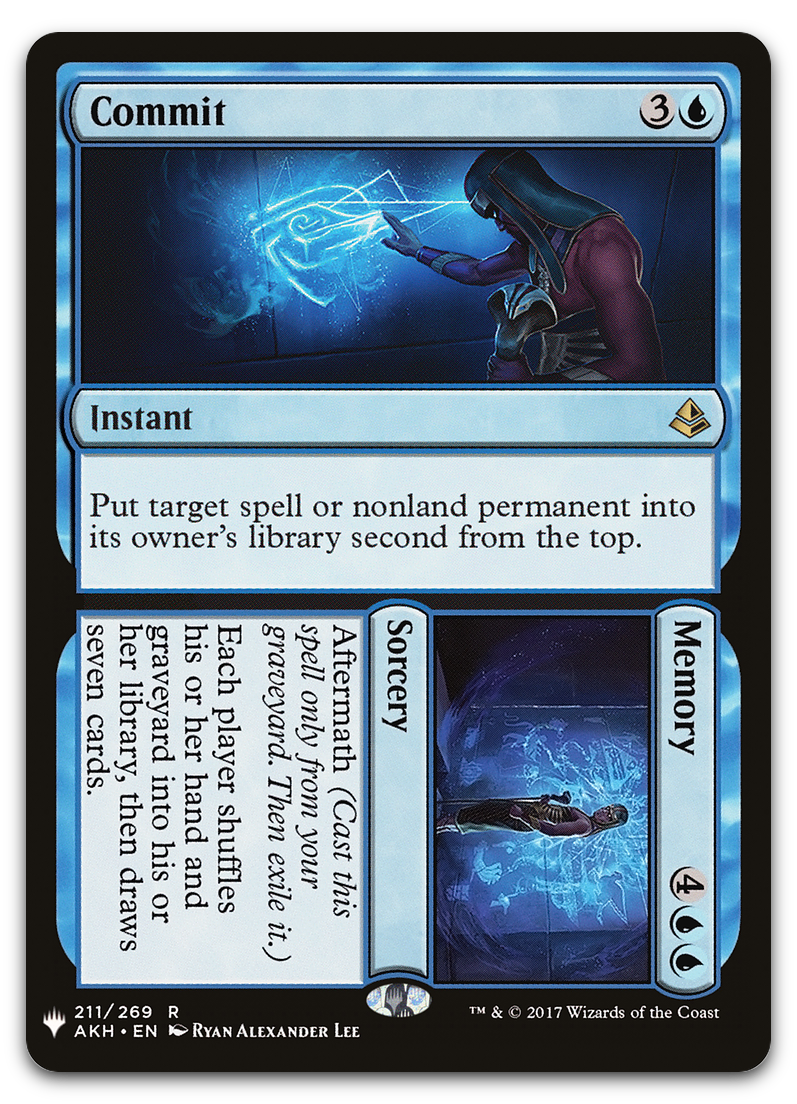 Commit // Memory (The List Reprints)