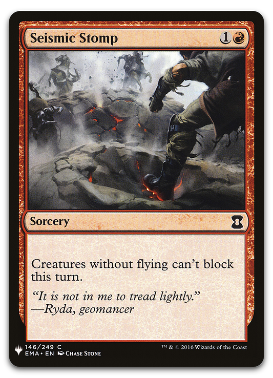 Seismic Stomp (The List Reprints)