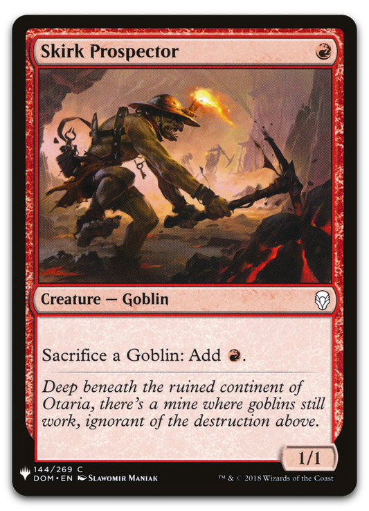 Skirk Prospector (The List Reprints)