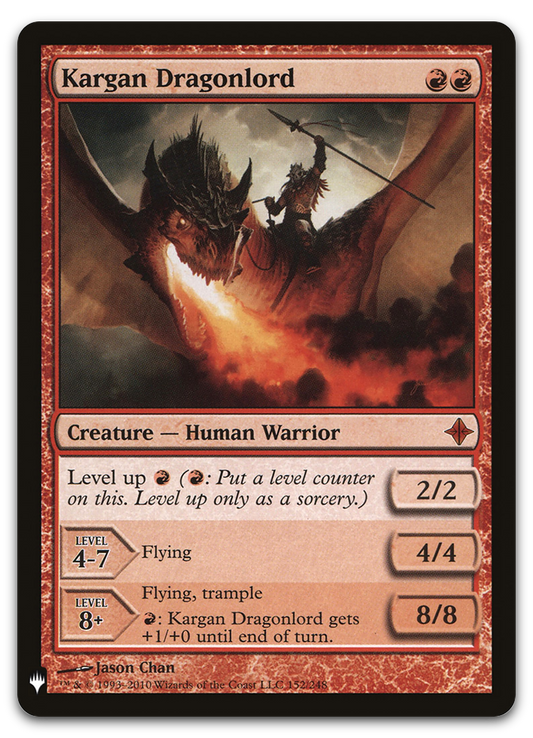 Kargan Dragonlord (The List Reprints)
