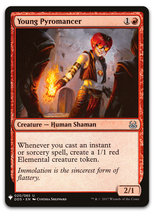 Young Pyromancer (DDS) (The List Reprints)