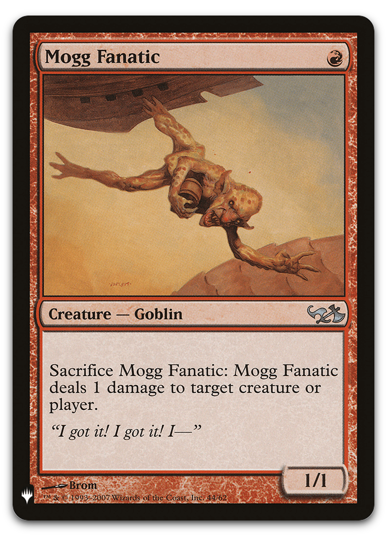 Mogg Fanatic (The List Reprints)