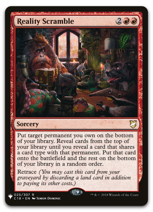 Reality Scramble (The List Reprints)