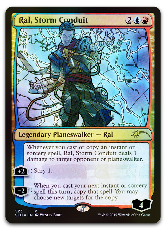 Ral, Storm Conduit (Stained Glass) (Secret Lair Drop Series)