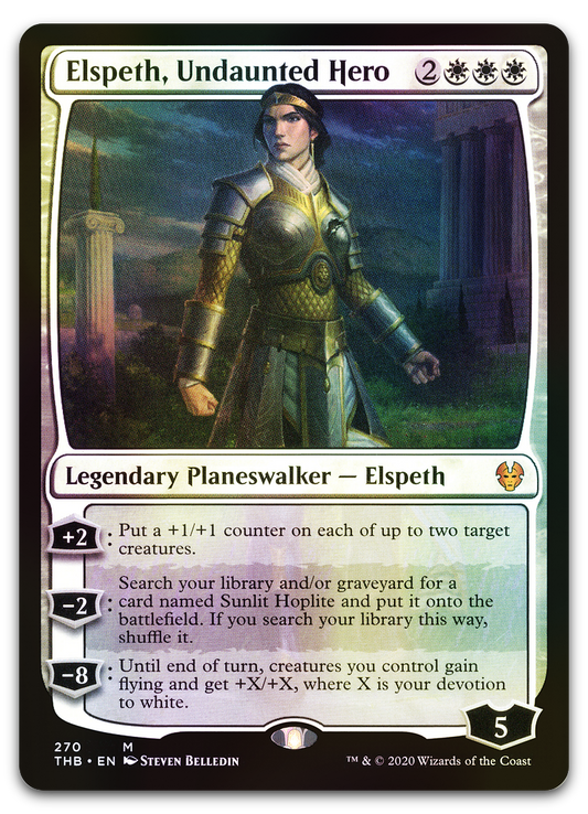 Elspeth, Undaunted Hero (Theros Beyond Death)