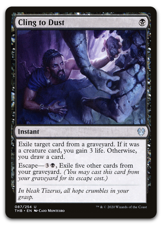 Cling to Dust (Theros Beyond Death)