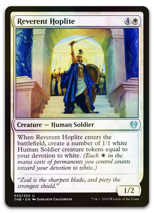 Reverent Hoplite (Theros Beyond Death)