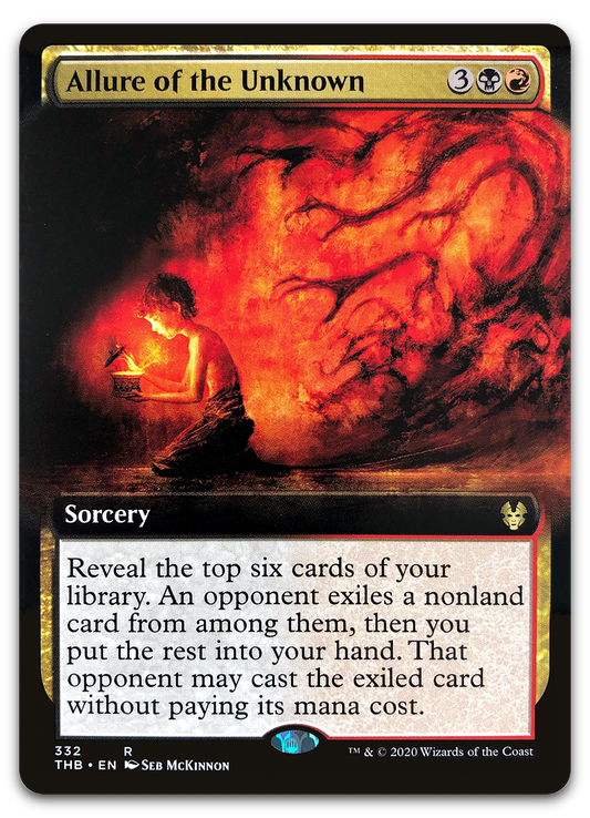Allure of the Unknown (Extended Art) (Theros Beyond Death)