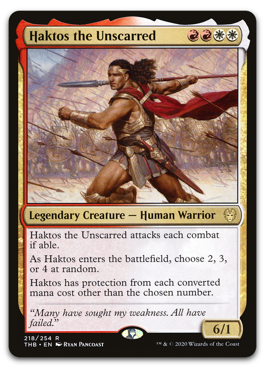 Haktos the Unscarred (Theros Beyond Death)