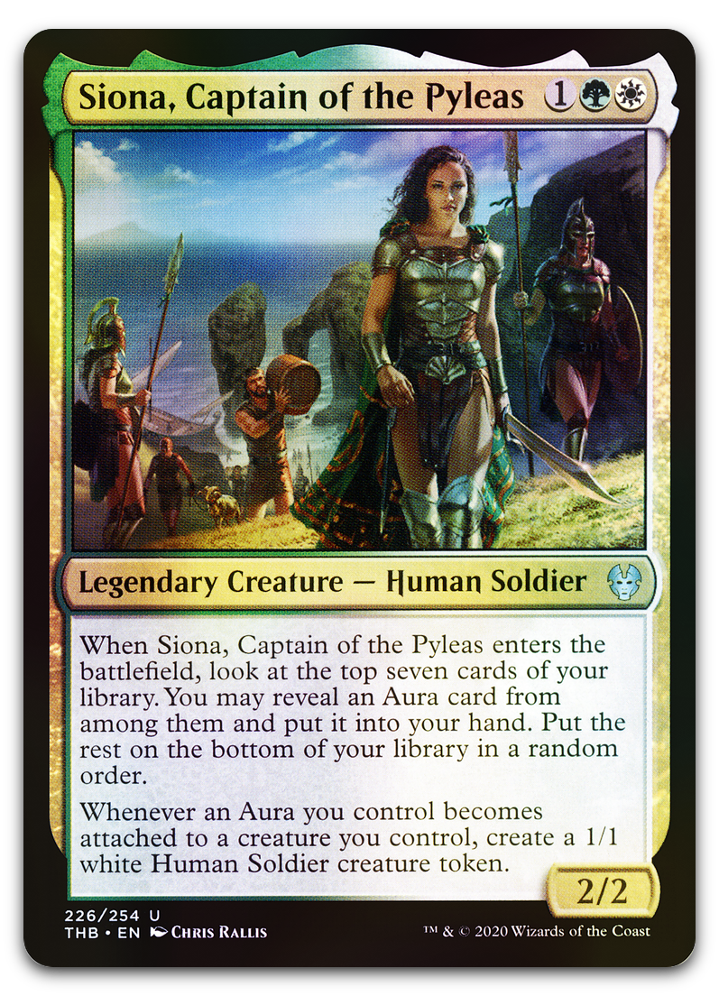 Siona, Captain of the Pyleas (Theros Beyond Death)