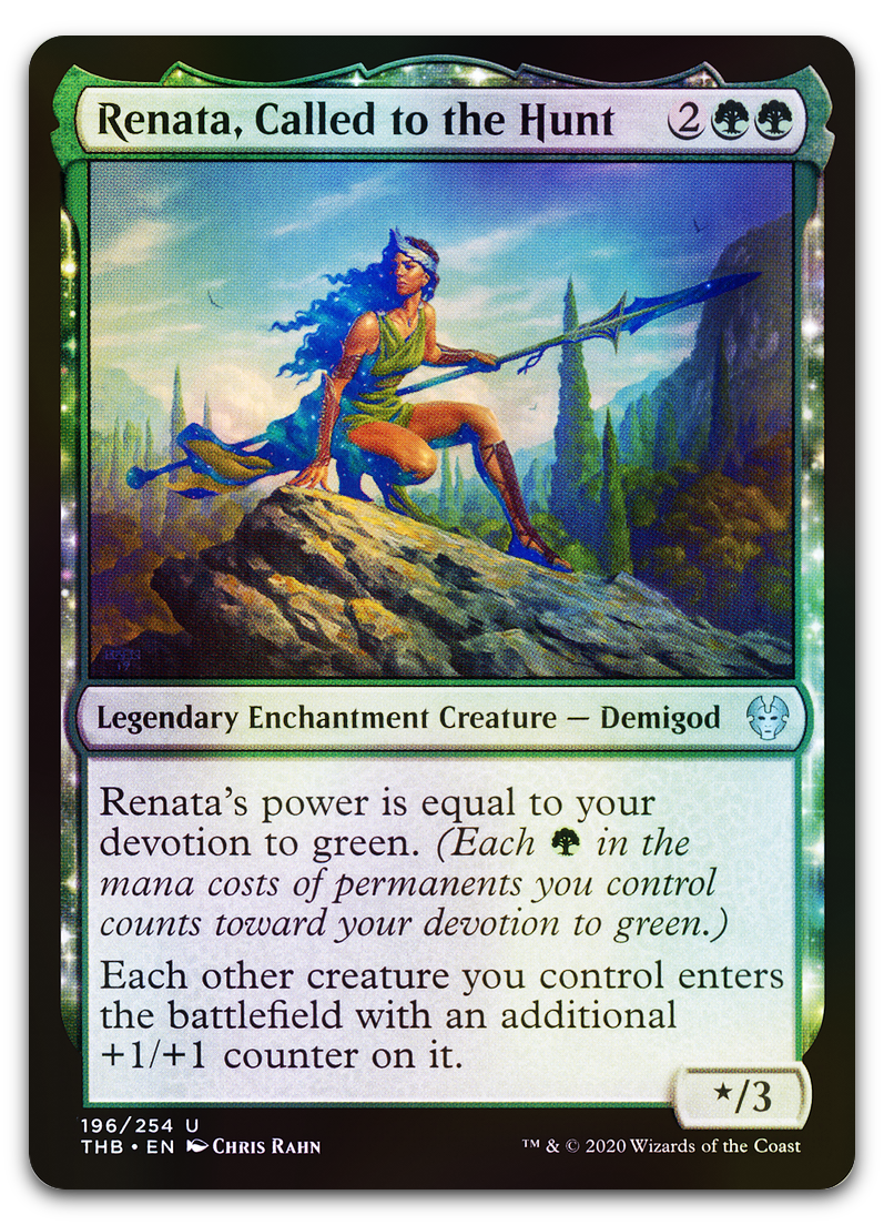 Renata, Called to the Hunt (Theros Beyond Death)