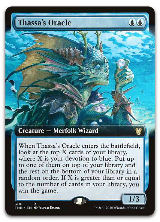 Thassa's Oracle (Extended Art) (Theros Beyond Death)