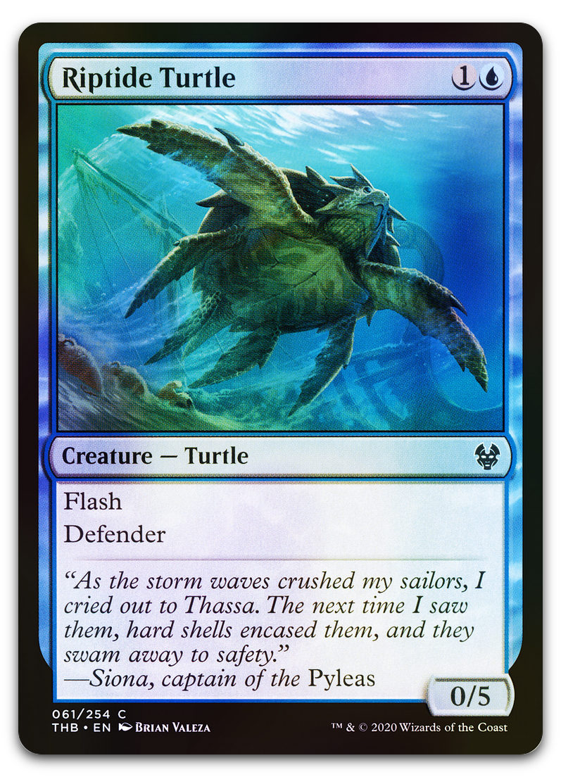 Riptide Turtle (Theros Beyond Death)