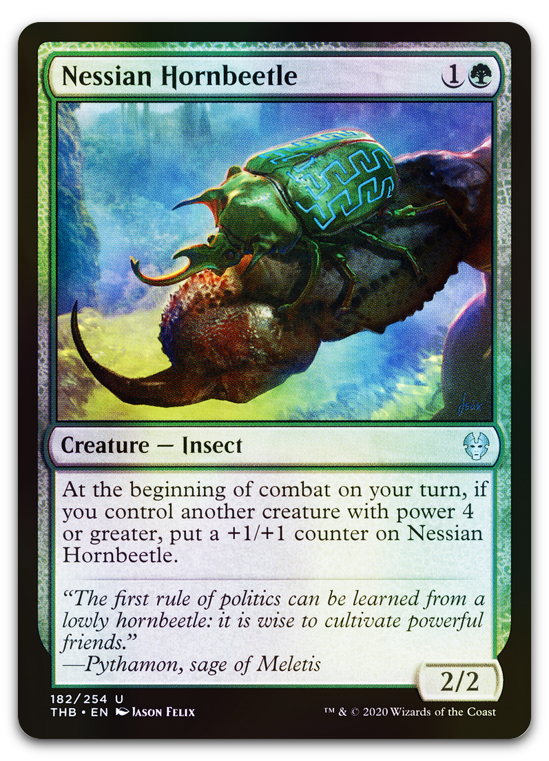 Nessian Hornbeetle (Theros Beyond Death)