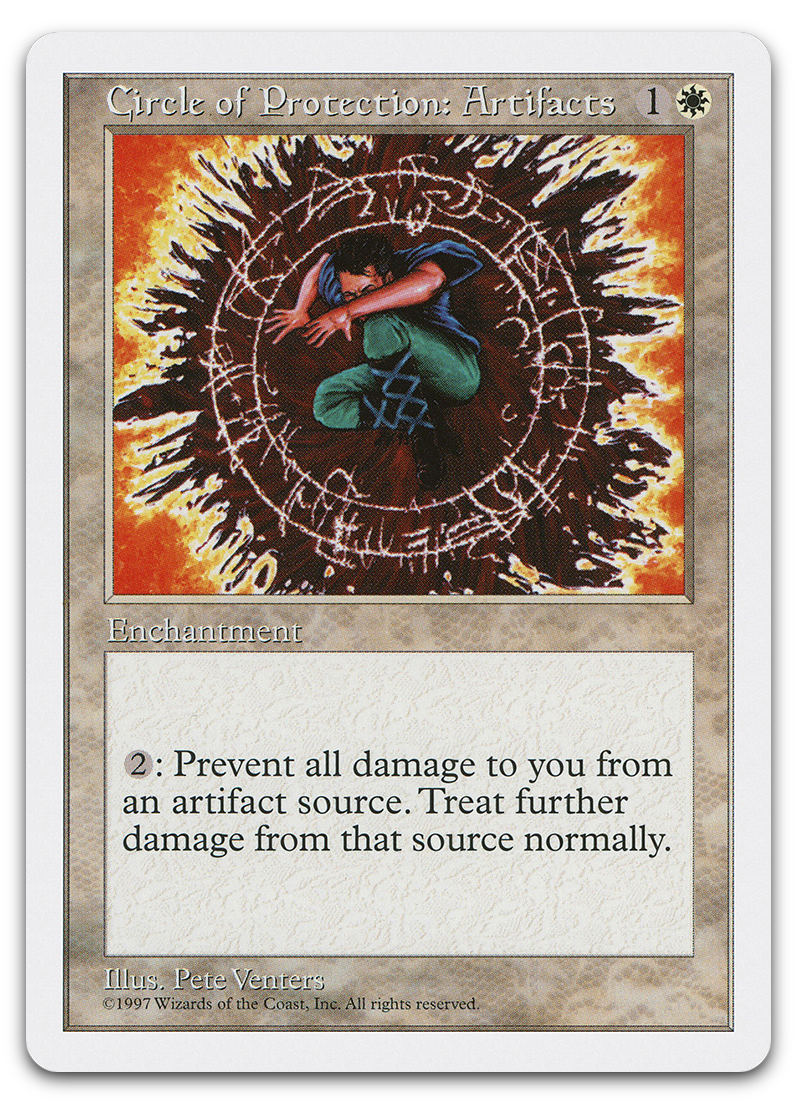 Circle of Protection: Artifacts (Fifth Edition)