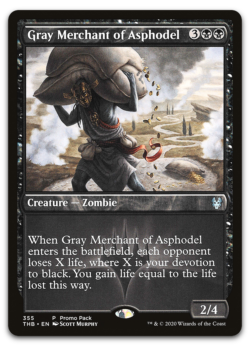 Gray Merchant of Asphodel (Promo Pack: Theros Beyond Death)