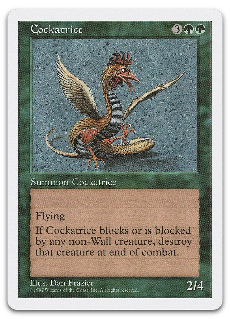 Cockatrice (Fifth Edition)